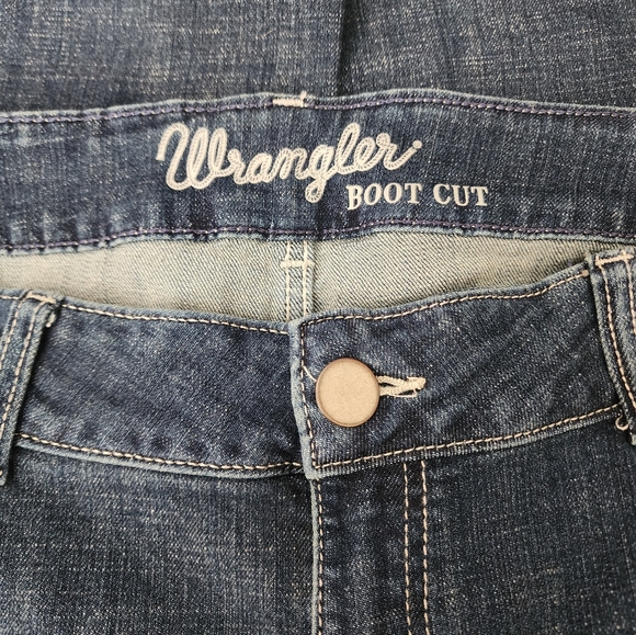 Wrangler Bootcut Jeans Size 15 Long - Picture 6 of 7